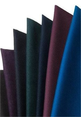 Slight Elasticity 465GSM  Glossy Fabric Metal Wire TR Fabric For Suit