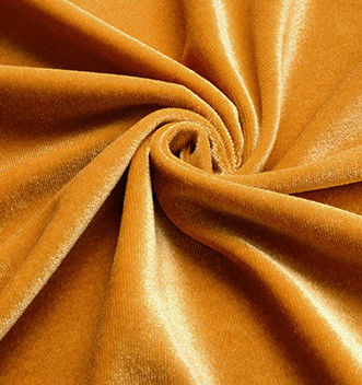 160CM Slate Blue Velvet Fabric Slight Elasticity Velour Stretch Velvet Upholstery For Outerwear