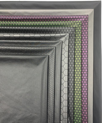 Permanent Conductive Anti Static Fabric 100 Polyester Functional Anti Odor Fabric