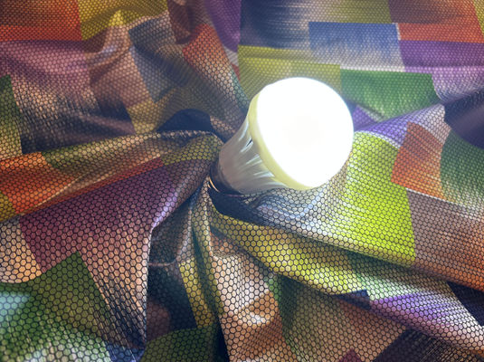 Soft Polyester Digital Printing Fabric Texture Graphene Conductive Graphic Pattern Fabric