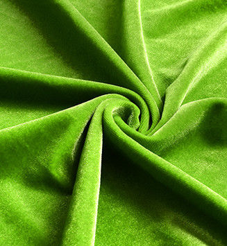 160CM Slate Blue Velvet Fabric Slight Elasticity Velour Stretch Velvet Upholstery For Outerwear